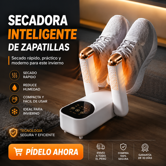 SECADORA DE ZAPATILLAS MULTIFUNCIONAL